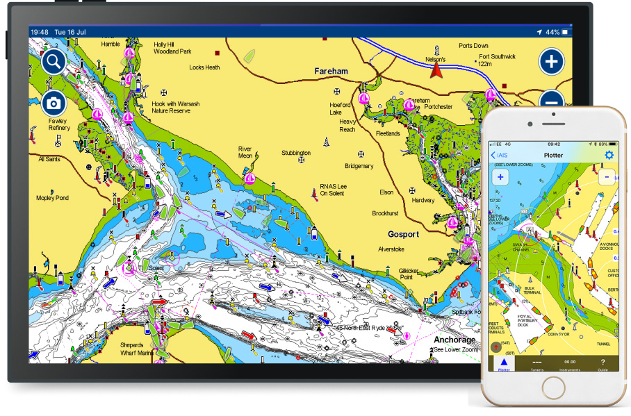 AIS on tablets & Smartphones