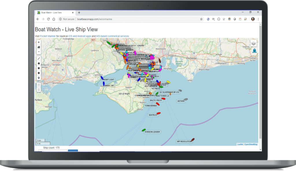 Network enabled AIS Base Station Digital Yacht